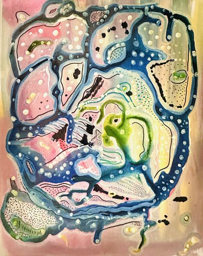 Forme organiche fluide e vivaci da Annika Tiren