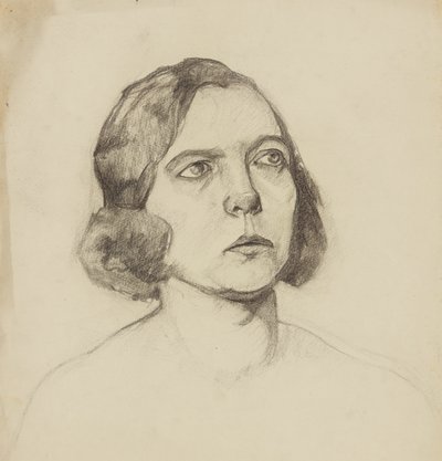 Ritratto di donna - recto da Anny Dollschein