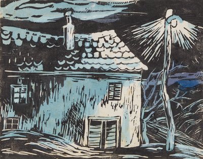Casa di notte da Anny Dollschein