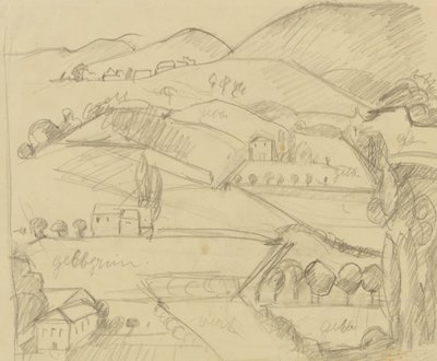 Bozzetto di paesaggio da Anny Dollschein