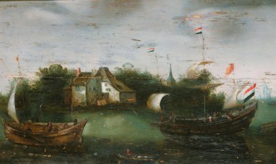 Una nave che naviga su un corso d