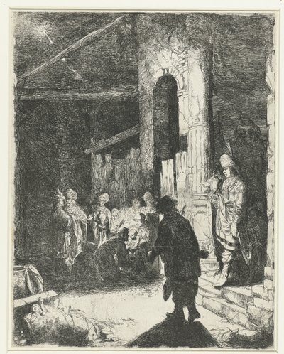 Adorazione dei Magi da Anonymous
