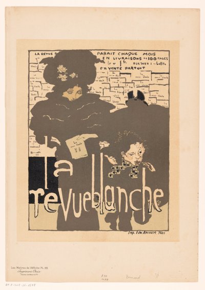 Pubblicità per La Revue Blanche da Anonymous