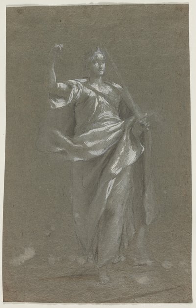 Figura allegorica (recto e verso) da Anonymous