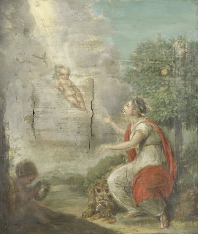 Rappresentazione Allegorica della Nascita di Guglielmo Federico, Principe di Orange-Nassau, poi Re Guglielmo I da Anonymous