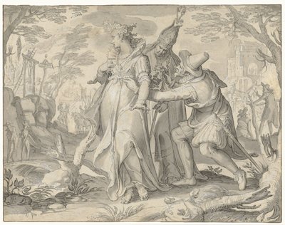 Minacce per i Paesi Bassi (Allegorie della Rivolta Olandese) da Anonymous