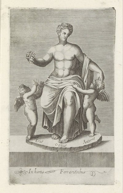 Gruppo scultoreo con Venere tra Eros e Anteros da Anonymous