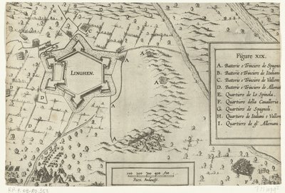 Assedio e conquista di Lingen da parte di Spinola, 1605 da Anonymous