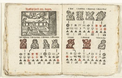 Pagine con la previsione per il mese di aprile, 1712 da Anonymous