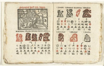Pagine con la previsione per il mese di febbraio, 1712 da Anonymous