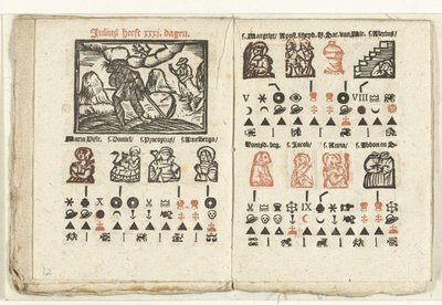 Pagine con la previsione per il mese di luglio, 1712 da Anonymous