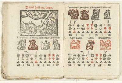 Pagine con la previsione per il mese di giugno, 1712 da Anonymous