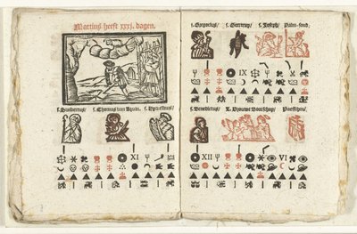Pagine con la previsione per il mese di marzo, 1712 da Anonymous