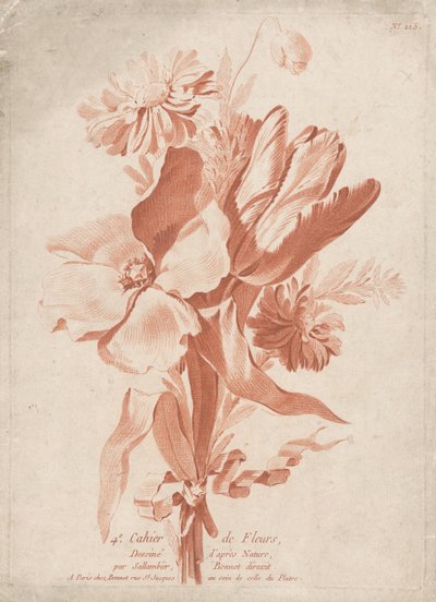 Fiori (serie: 4e Cahier de Fleurs) da Anonymous