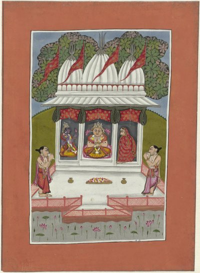Buddha come incarnazione (avatara) di Vishnu da Anonymous
