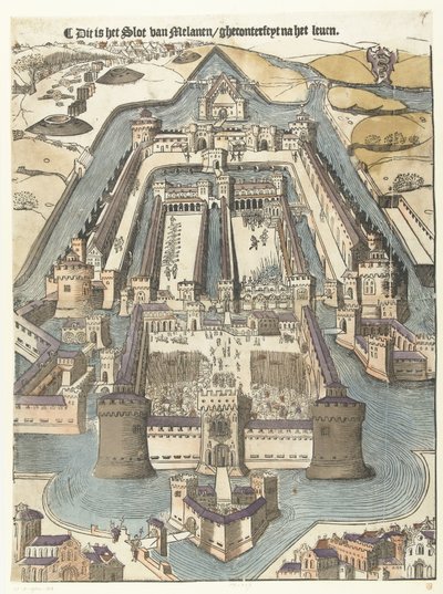 Castello Sforzesco da Anonymous
