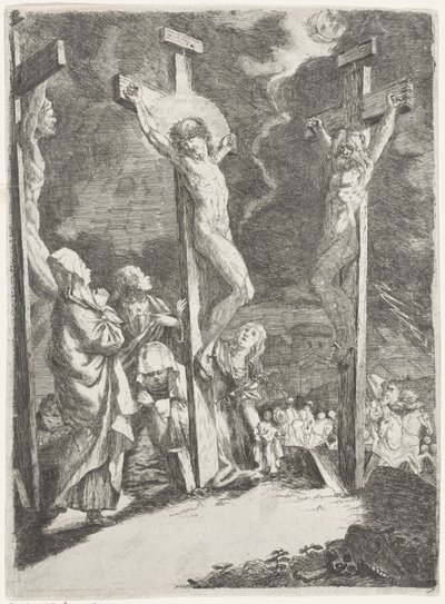 Cristo sulla croce da Anonymous