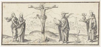 Cristo sulla croce da Anonymous
