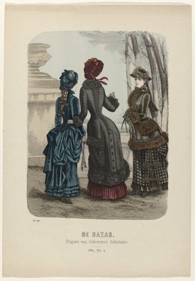 Il Bazar, 1883, Nr. 2, Pl. 525 da Anonymous