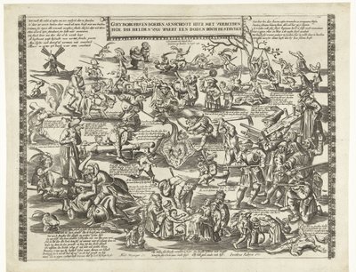Gli arpisti di Weert, ca. 1650 da Anonymous