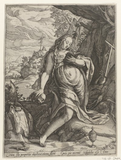La penitente Maria Maddalena da Anonymous