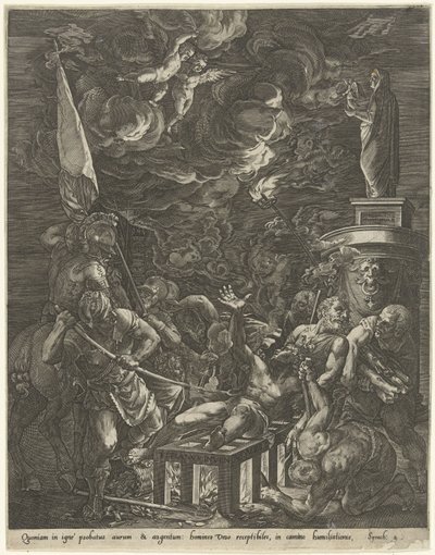 Il martirio di San Lorenzo da Anonymous