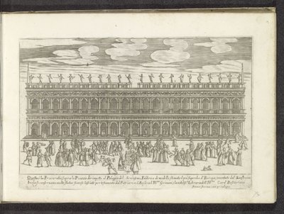 Facciata della Biblioteca Marciana a Venezia (Habiti d