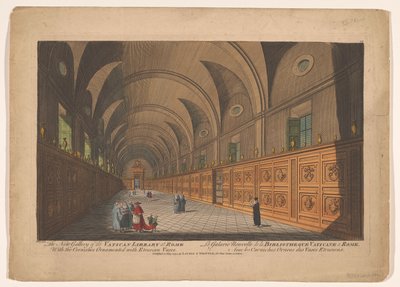 Galleria nella Biblioteca Vaticana da Anonymous