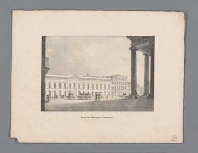 Veduta di Bruxelles da Anonymous