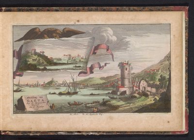 Vista su Gaeta, 1734 da Anonymous