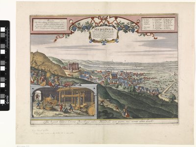 Veduta di Medlinga/Mödling da Anonymous