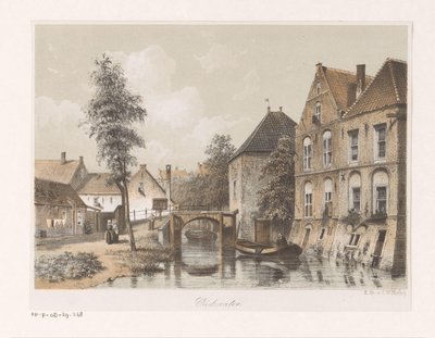 Veduta di Oudewater da Anonymous