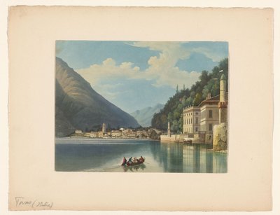 Veduta di Torno sul Lago di Como da Anonymous