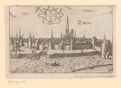 Veduta di Zwolle dall