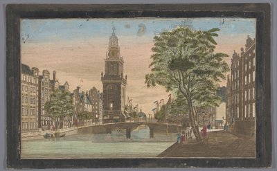 Veduta della Jan Roodenpoortstoren ad Amsterdam da Anonymous