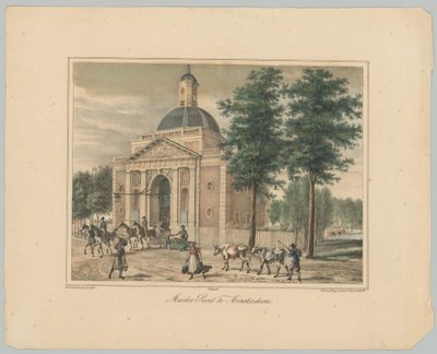 Veduta della Porta di Muiden ad Amsterdam da Anonymous