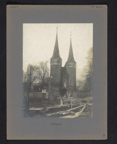Veduta della Porta Orientale a Delft da Anonymous