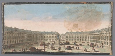 Veduta di Place Vendôme a Parigi da Anonymous