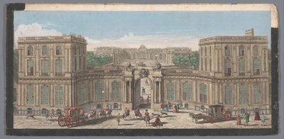 Veduta della facciata di un palazzo da Anonymous
