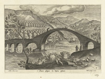 Vista di un ponte in Toscana da Anonymous