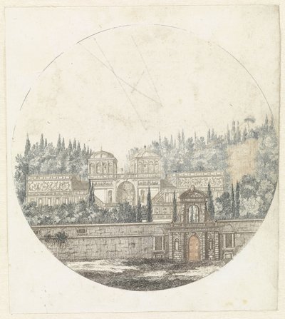 Veduta di un palazzo da Anonymous