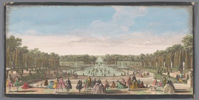 Vista del Bacino di Latona nel Giardino di Versailles da Anonymous