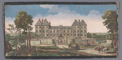 Vista del Château de Saint-Maur da Anonymous