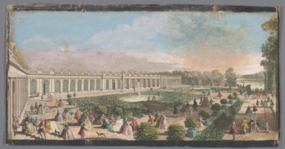 Veduta del Grand Trianon nel Giardino di Versailles da Anonymous