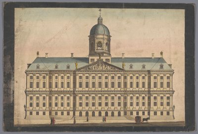 Veduta del Municipio di Amsterdam da Anonymous