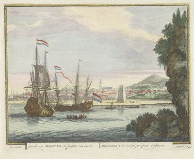 Vista dalla città di Messina sull