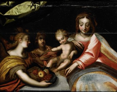 Santa Vergine con bambino da Anonymous