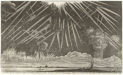 Fenomeni celesti, 1729 da Anonymous