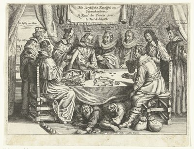 Il gioco per Schenckenschans, 1635-1636 da Anonymous