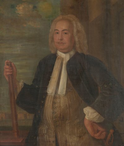 Ritratto di Johannes Thedens, Governatore Generale della Compagnia Olandese delle Indie Orientali da Anonymous